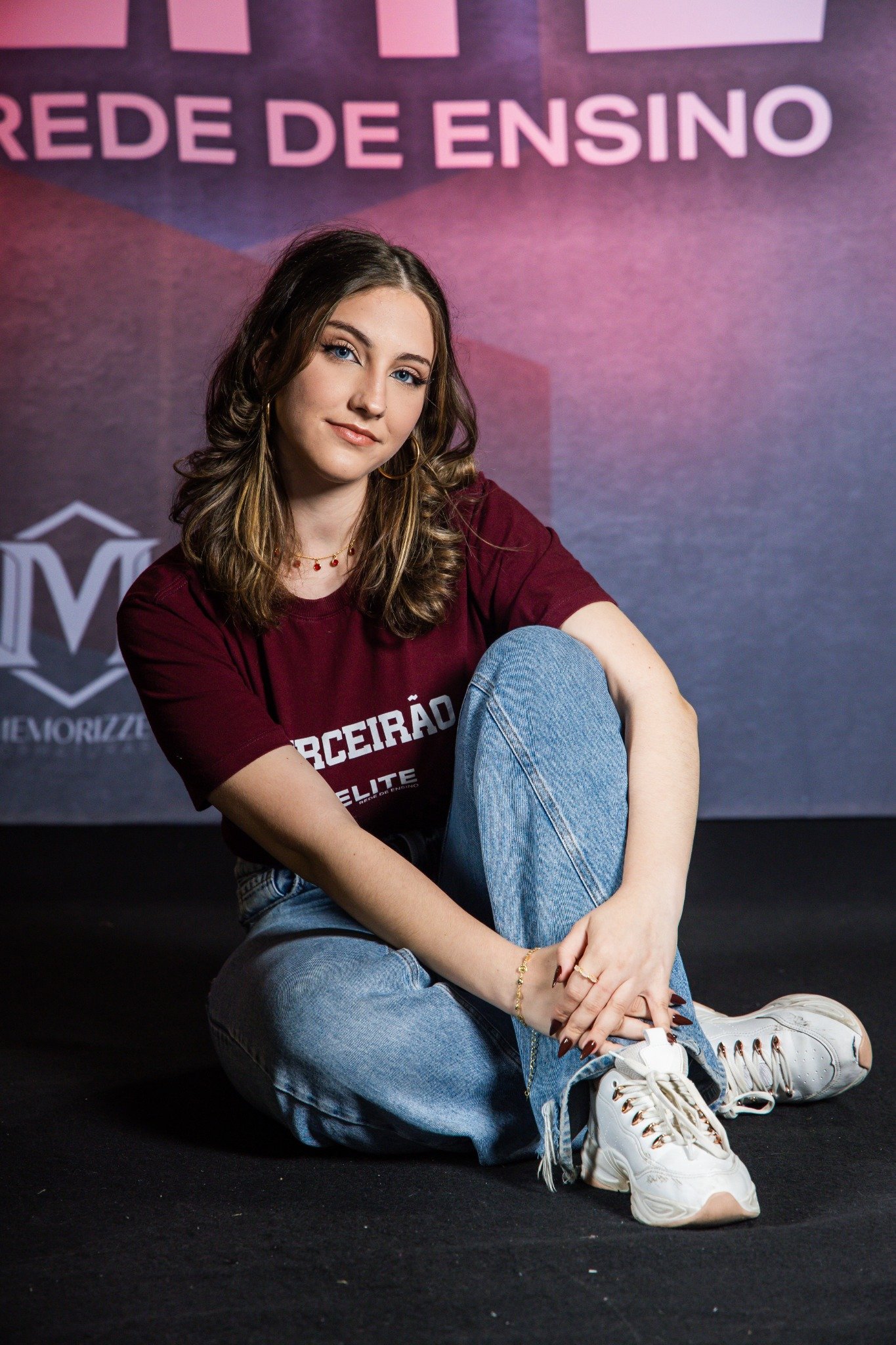Retrato adolescente em ensaio escolar do Memorizze Day
